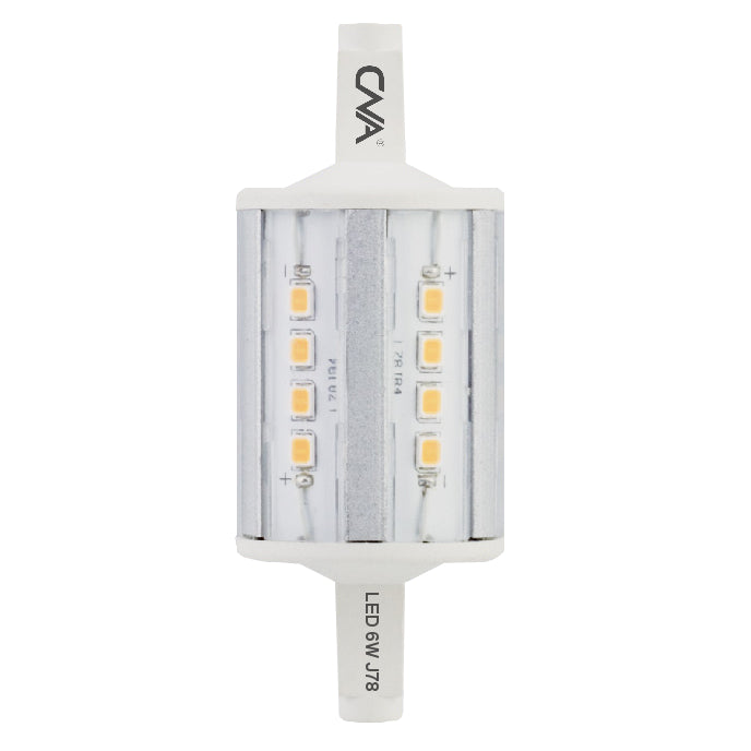 Cna Lighting LED 6W J78 4100K - 957  Light Bulb Light Bulb White
