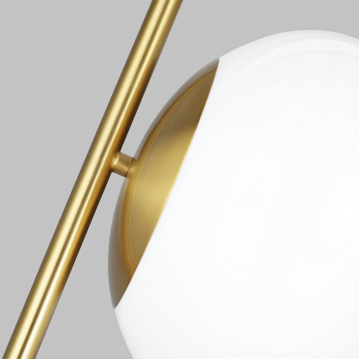Visual Comfort Studio ET1361BBS1 Lune One Light Floor Lamp Lamp Gold, Champ, Gld Leaf
