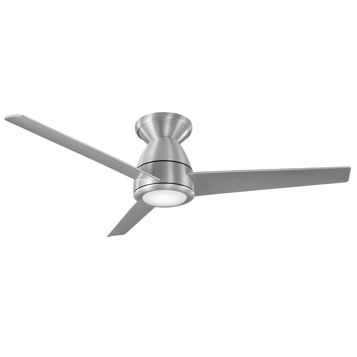 Modern Forms Fan Tip-Top FH-W2004-44L-BA Ceiling Fan 44 - Brushed Aluminum/Titanium, Titanium Silver/