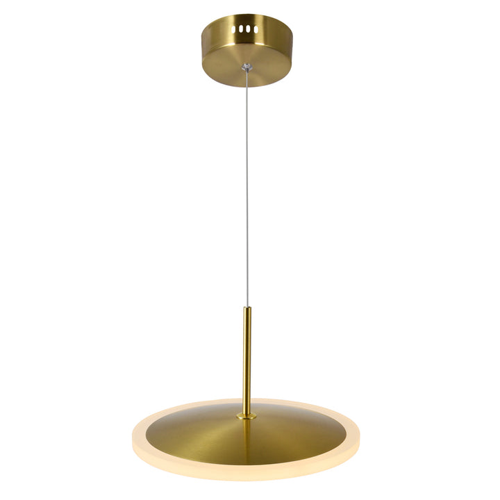 CWI Ovni 1204p8-1-625-a Pendant Light - Brass