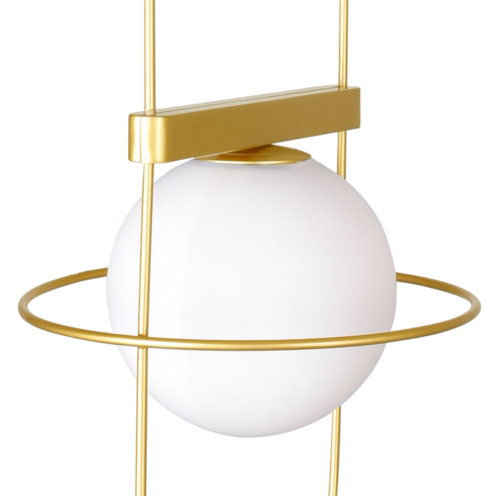 Cwi Lighting 1209T14-1-169 Modern Orbit Lamp Medallion Gold