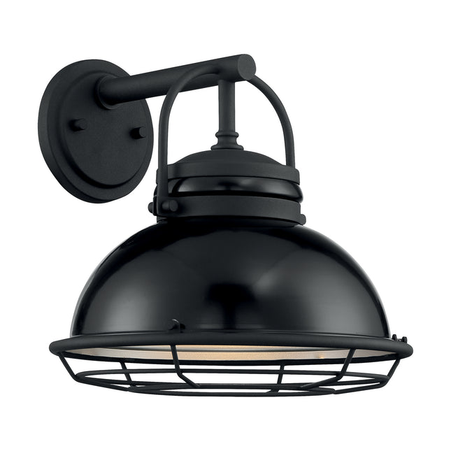 Nuvo Lighting 60-7062 Upton One Light Outdoor Wall Mount Outdoor Black