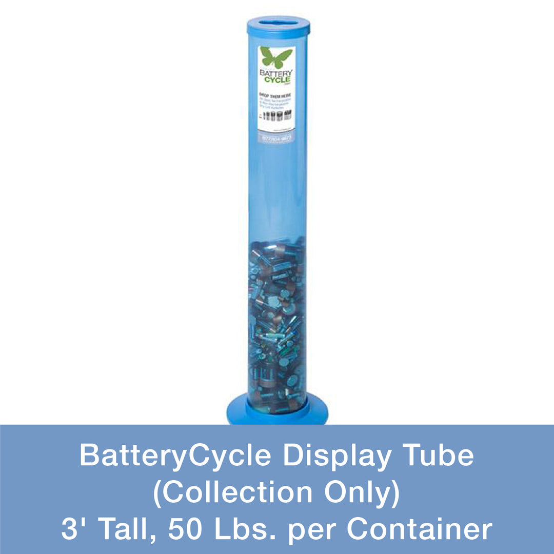 Everlights Recycling 0027085  Battery Collection Display Tube Decor Bronze / Dark