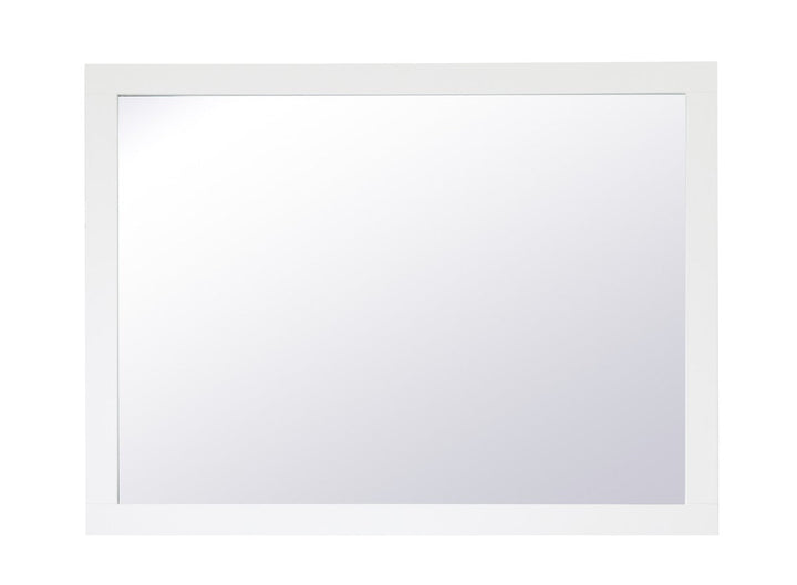 Elegant Lighting VM24836WH  Aqua Mirror White