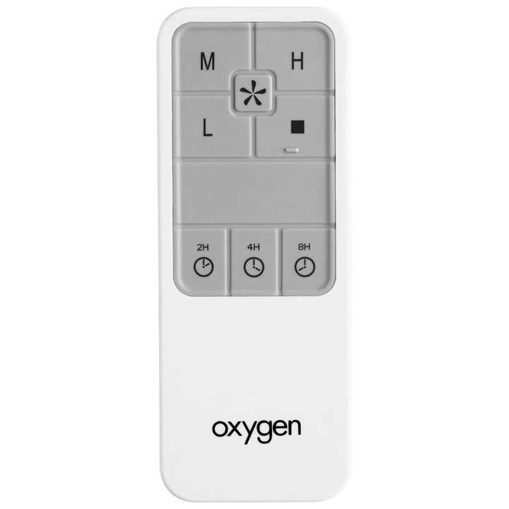 Oxygen 3-8-4000 Fan Remote Fan Remote Ceiling Fan White
