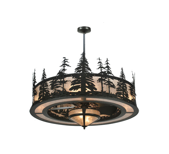 Meyda Tiffany Tall Pines 108718 Ceiling Fan - Mahogany Bronze