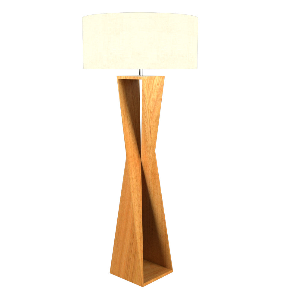 Accord Lighting 3029.09 Spin Led Floor Lamp Lamp Wood/Stone/Naturals