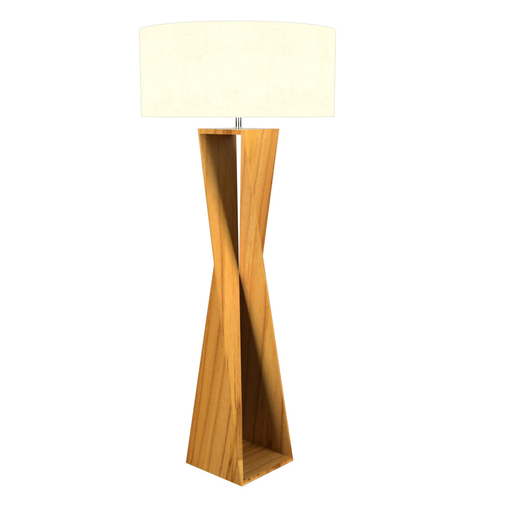 Accord Lighting 3029.12 Spin Led Floor Lamp Lamp Wood/Stone/Naturals