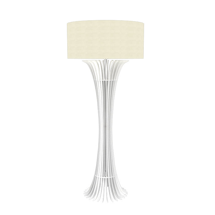 Accord Lighting 363.07 Stecche Di Legno Led Floor Lamp Lamp White