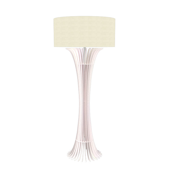 Accord Lighting 363.25 Stecche Di Legno Led Floor Lamp Lamp White