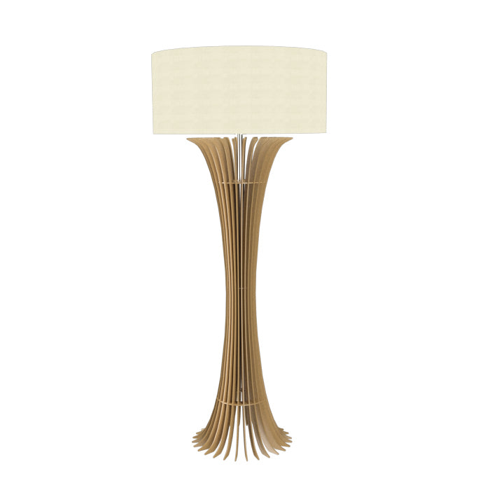 Accord Lighting 363.27 Stecche Di Legno Led Floor Lamp Lamp Gold, Champ, Gld Leaf