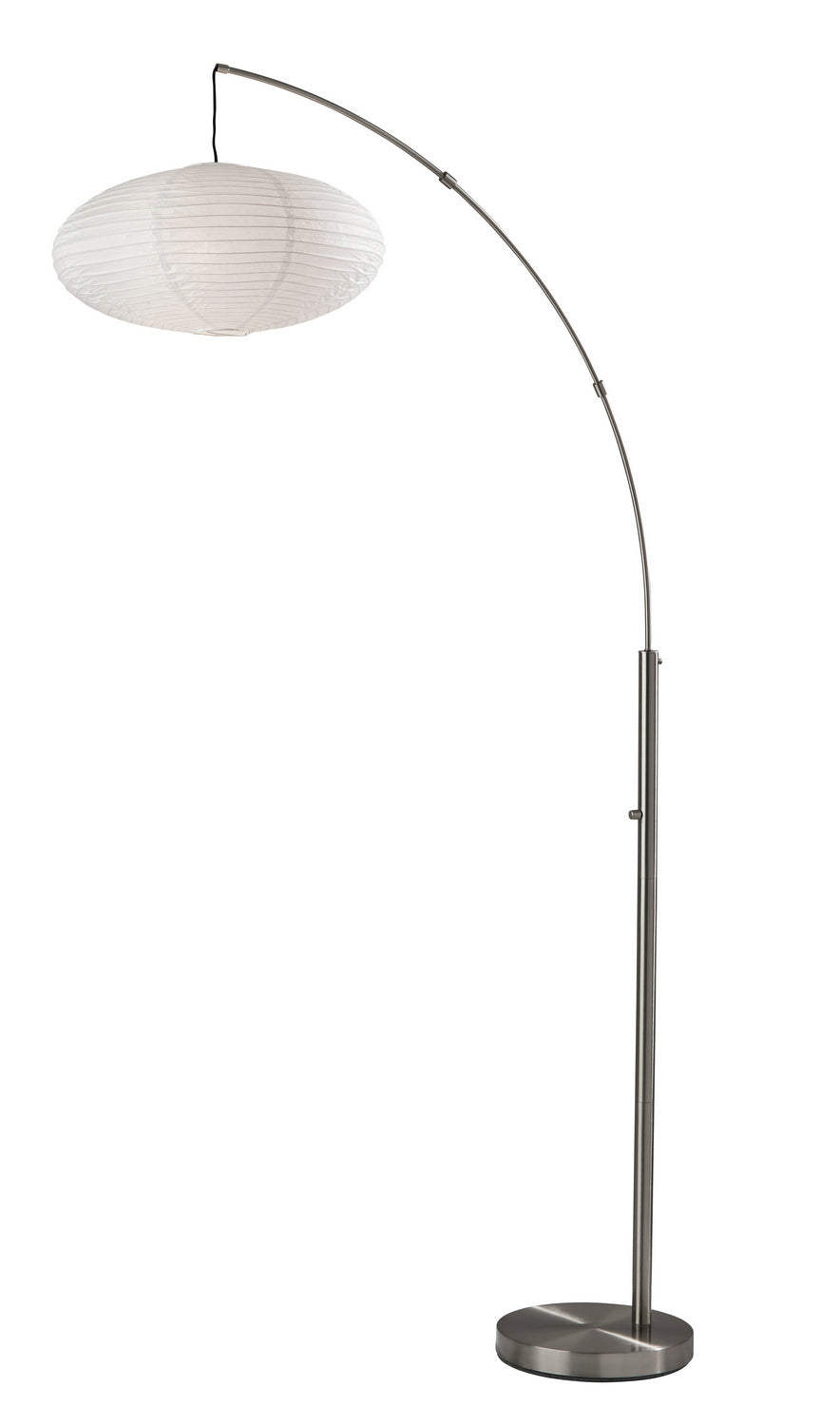 Adesso Home 5024-22  Corinne Lamp Brushed Steel