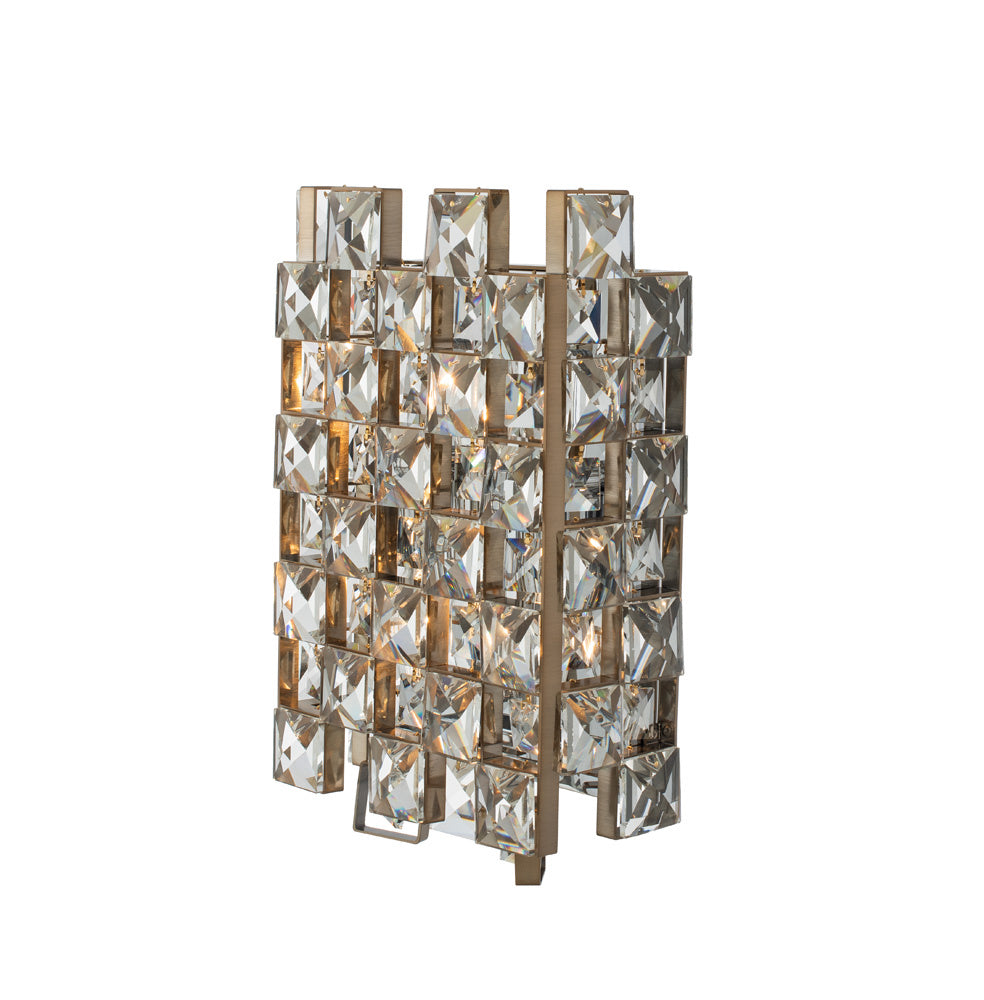 Allegri Piazze 036621-038-FR001 Wall Sconce Light - Brushed Champagne Gold