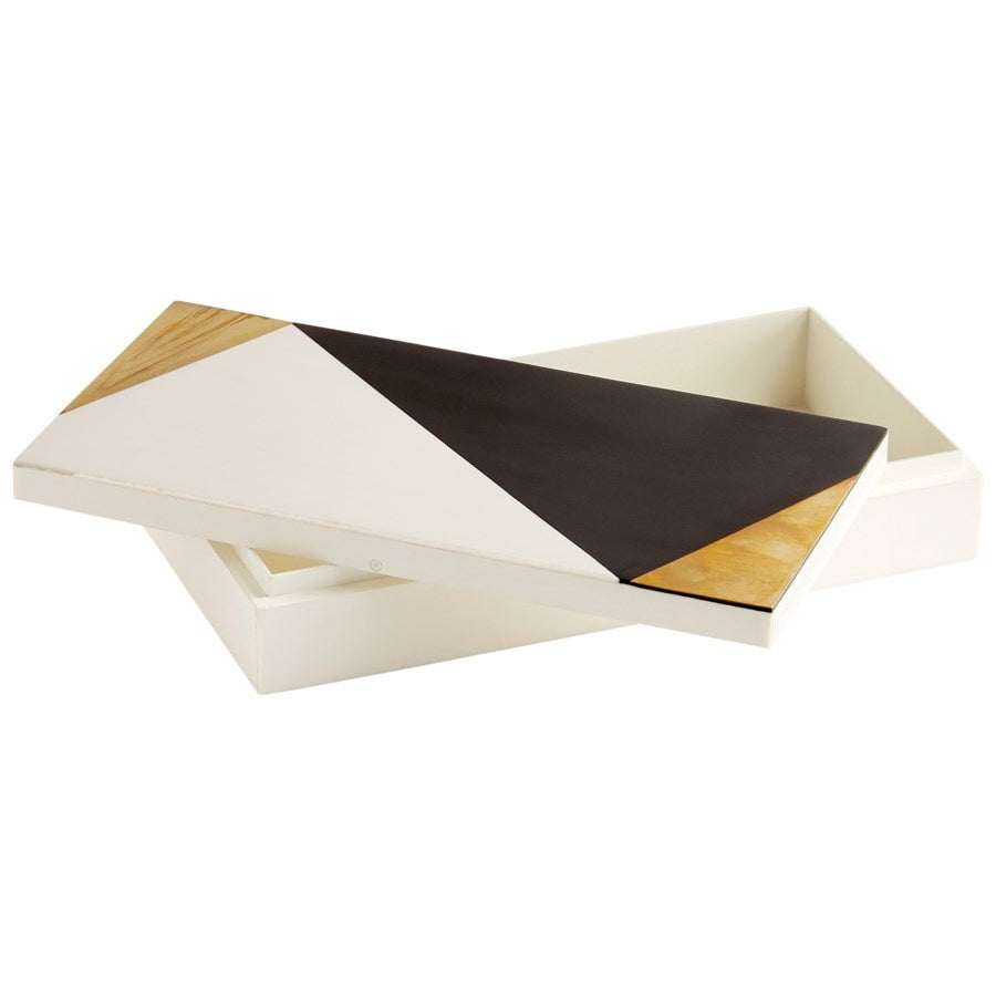 Cyan 10654 Containers & Trays - Black - Gold - White