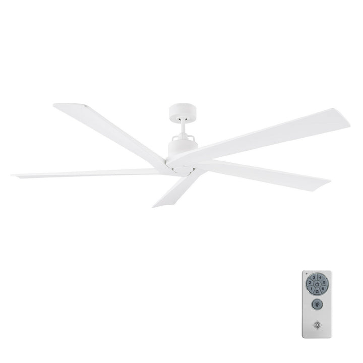 Visual Comfort Fan Aspen 70 5ASPR70RZW Ceiling Fan - Matte White, Matte White/Matte White/