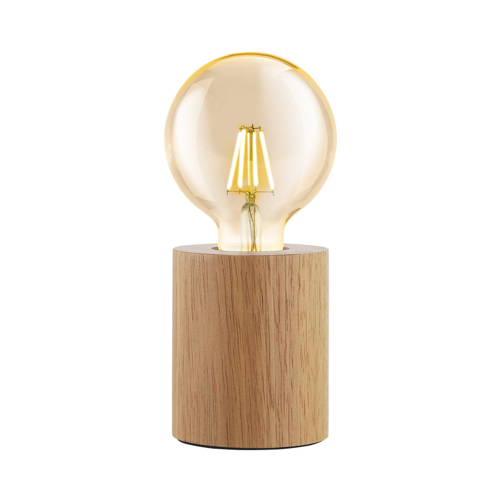Eglo Lighting 99079A  Turialdo Lamp Natural Wood