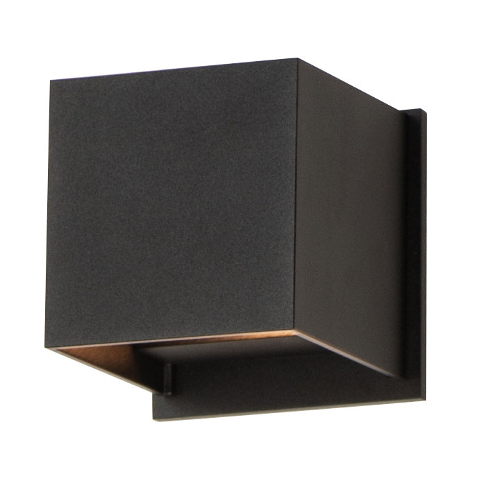 Et2 By Maxim E41308-BK  Alumilux Cube Outdoor Black