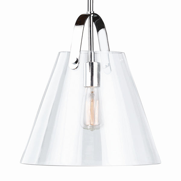 Russell 237-012/CHR/CL Pendant Light - Polished Chrome