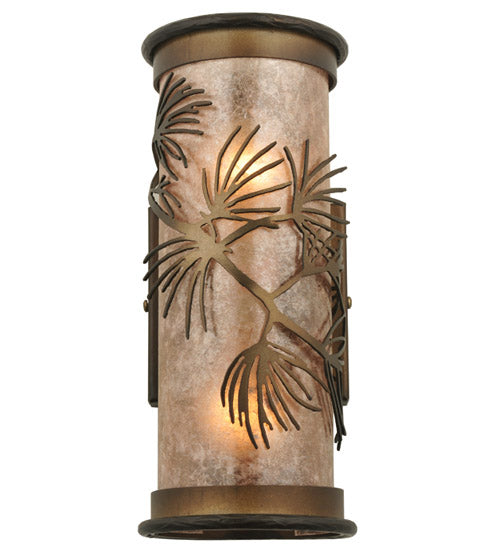 Meyda Tiffany Lone Pine 118713 Wall Light - Antique Copper
