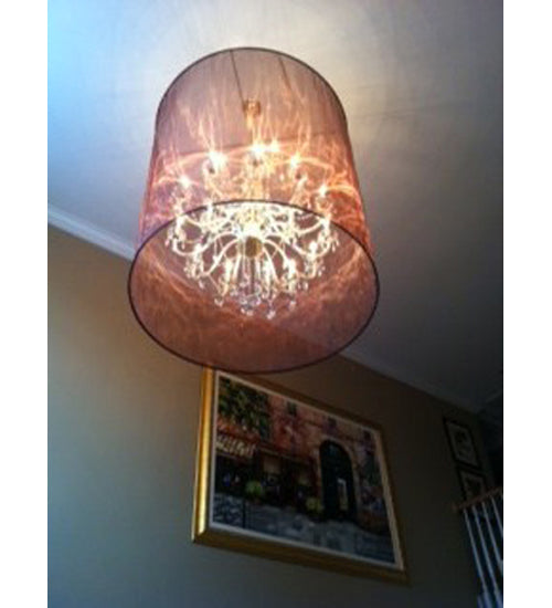 Meyda Tiffany Lighting 121993 Organza Shade Lamp Shade Bronze / Dark