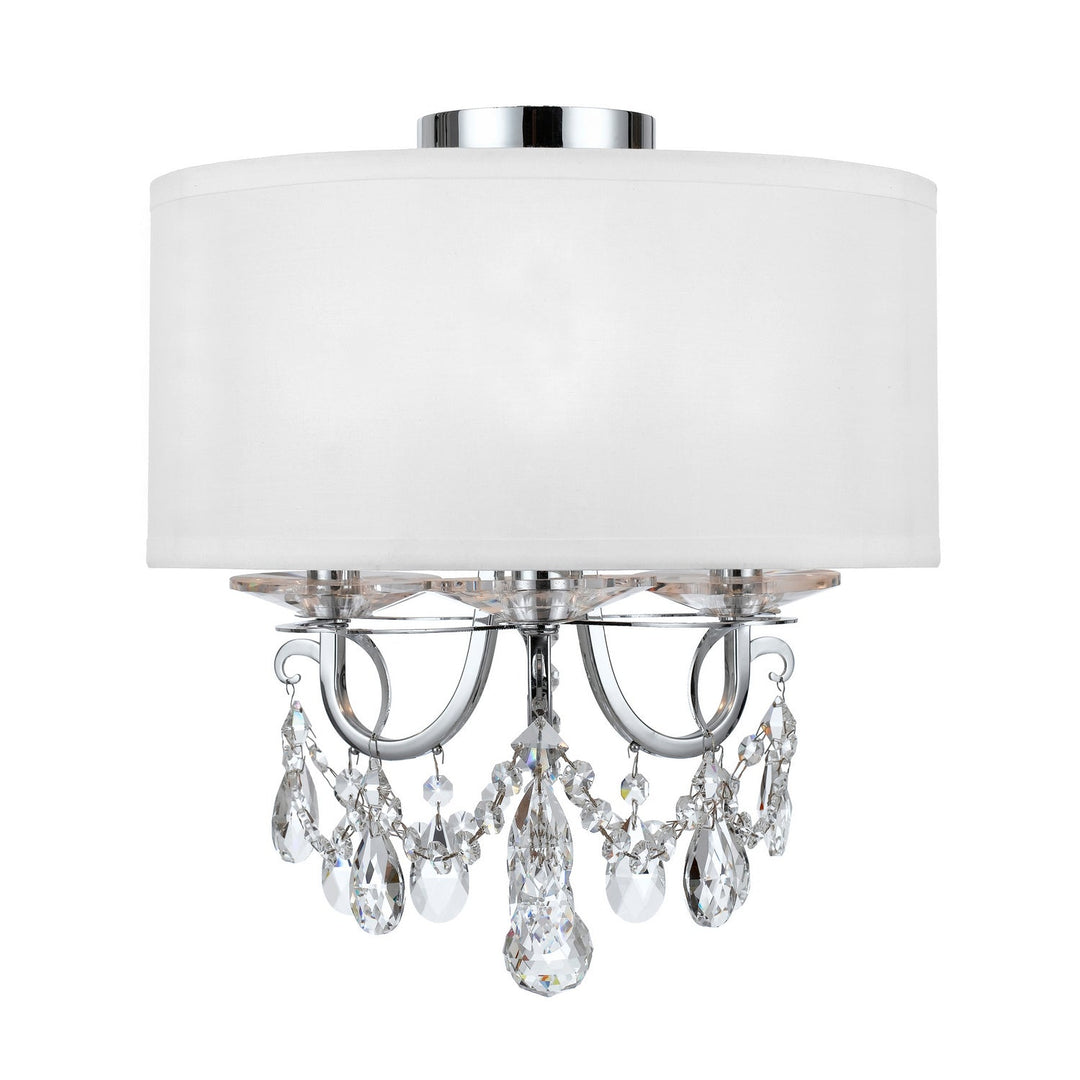 Crystorama Lighting 6623-CH-CL-MWP_CEILING Othello  Polished Chrome