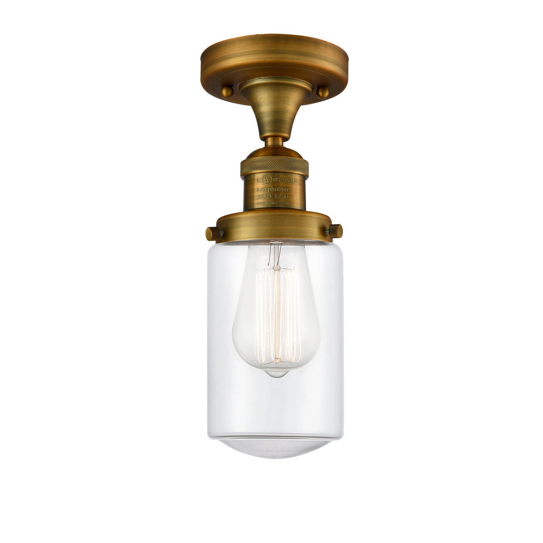 Innovations Franklin Restoration 517-1CH-BB-G312-LED Ceiling Light - Brushed Brass