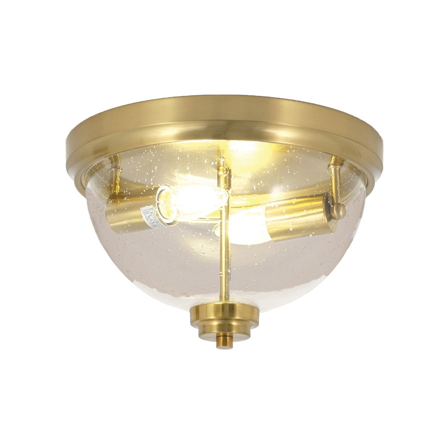 Toltec Flush Mounts 822-nab-0 Ceiling Light - New Age Brass