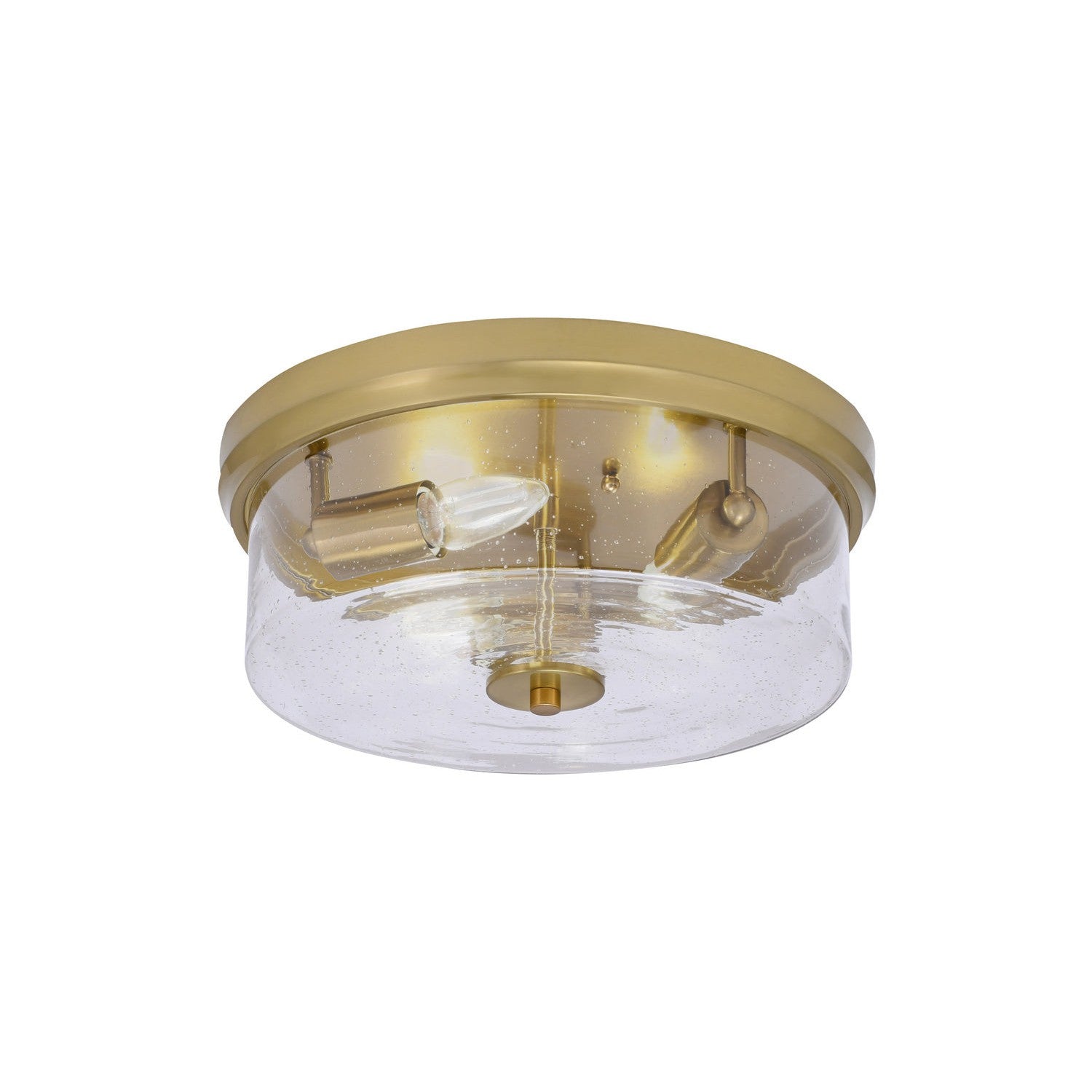Toltec Flush Mounts 834-nab-0 Ceiling Light - New Age Brass