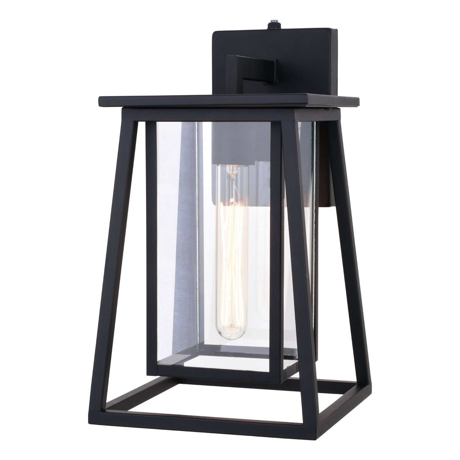 Vaxcel Lighting T0608 Blackwell One Light Outdoor Wal Mount Outdoor Black