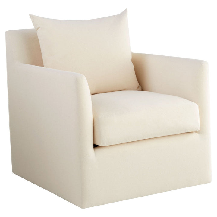 Cyan 11453 Seating - White - Cream