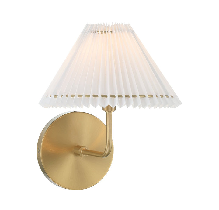 Meridian M90105NB Wall Light - Natural Brass