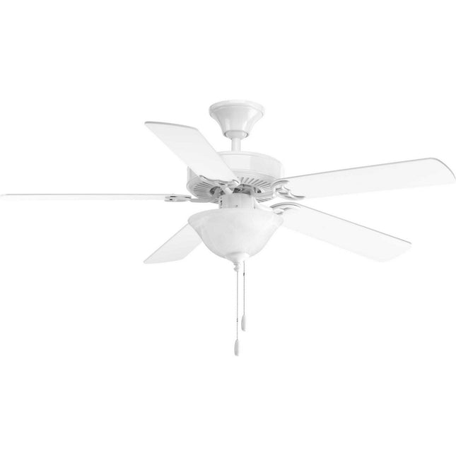Progress Airpro Builder P2501-30W Ceiling Fan - White, White/