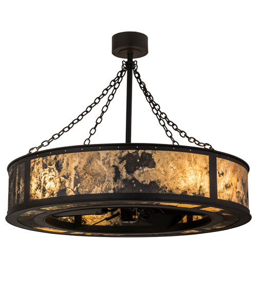 Meyda Tiffany Smythe 168462 Ceiling Fan - Wrought Iron