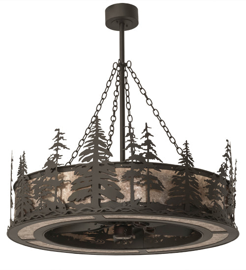 Meyda Tiffany Tall Pines 175914 Ceiling Fan - Oil Rubbed Bronze