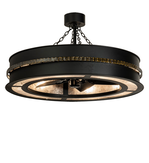 Meyda Tiffany Golden Forge 234842 Ceiling Fan - Wrought Iron