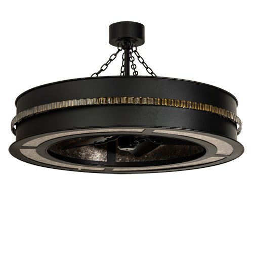Meyda Tiffany Golden Forge 234842 Ceiling Fan - Wrought Iron