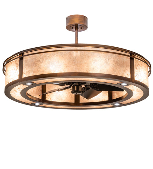 Meyda Tiffany Sargent 240372 Ceiling Fan - Vintage Copper