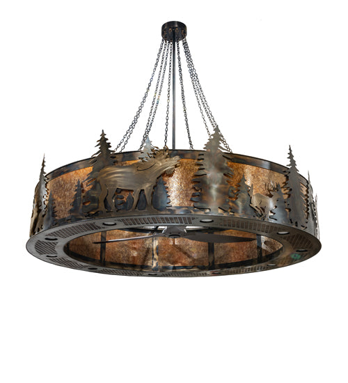 Meyda Tiffany Roosevelt 243674 Ceiling Fan - Antique Copper