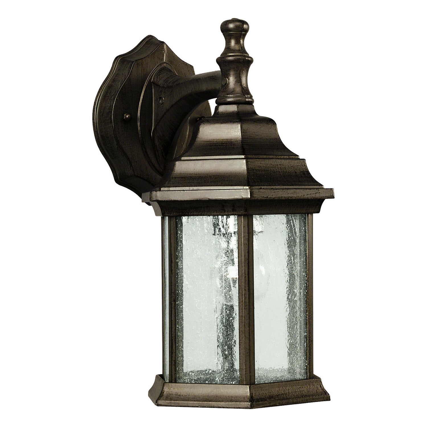 Forte Lighting 1725-01-18 Exterior One Light Outdoor Lantern Outdoor Bronze / Dark