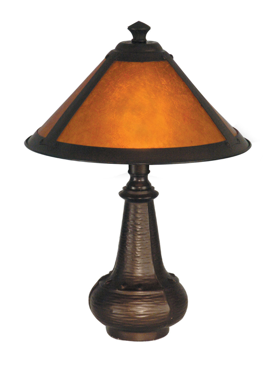 Dale Tiffany TA90191 Classic Mica Lamp Antique Bronze