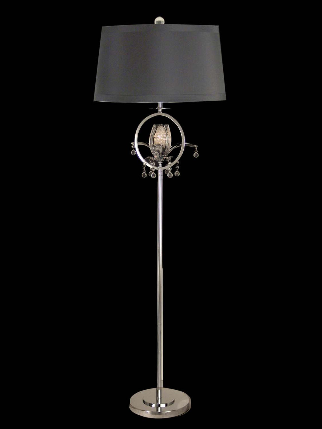 Dale Tiffany GF10741 Lamp Three Light Floor Lamp Lamp Pewter, Nickel, Silver