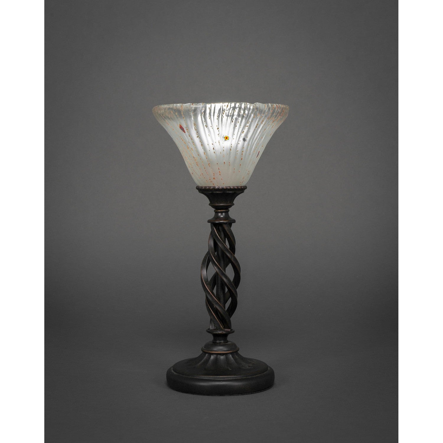 Toltec Lighting 61-DG-751  Eleganté Lamp Dark Granite