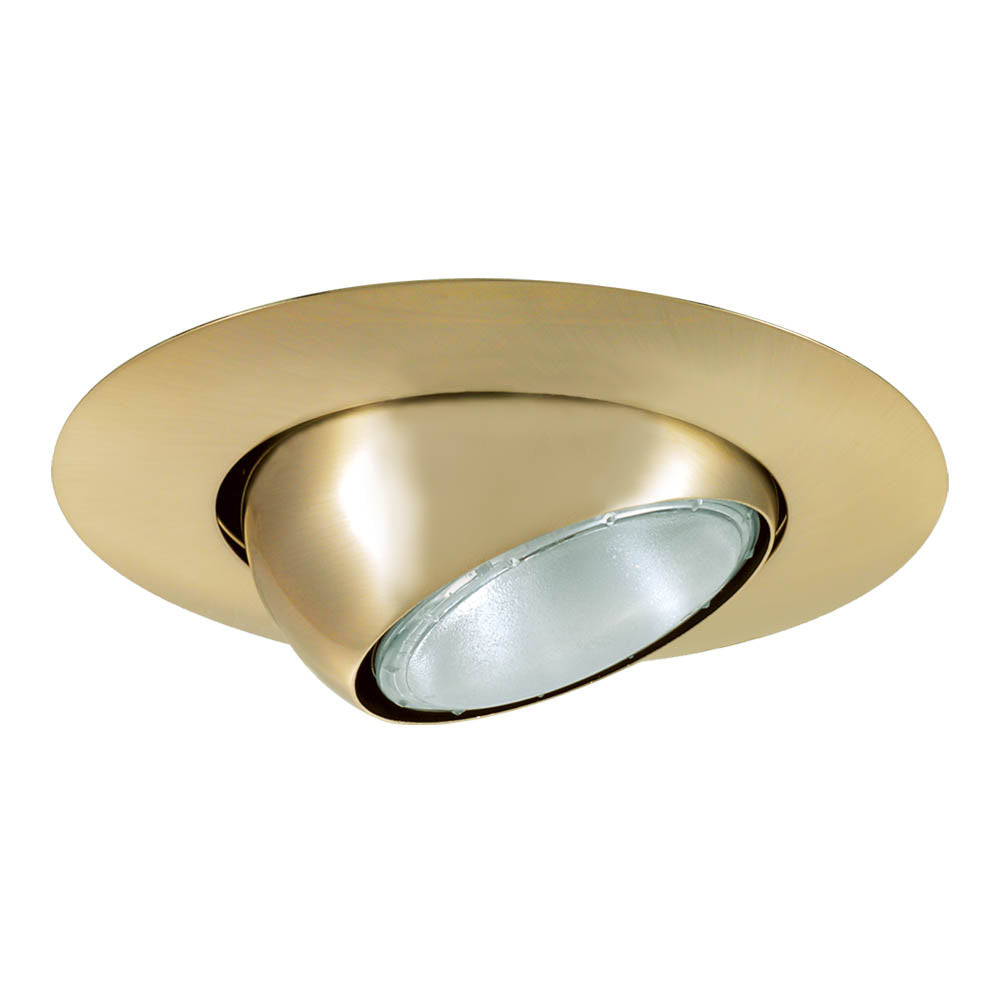 Jesco Lighting TM613PB Eyeball Eyeball Recessed Lighting Trim Recessed Light Brass - Polished / Cast