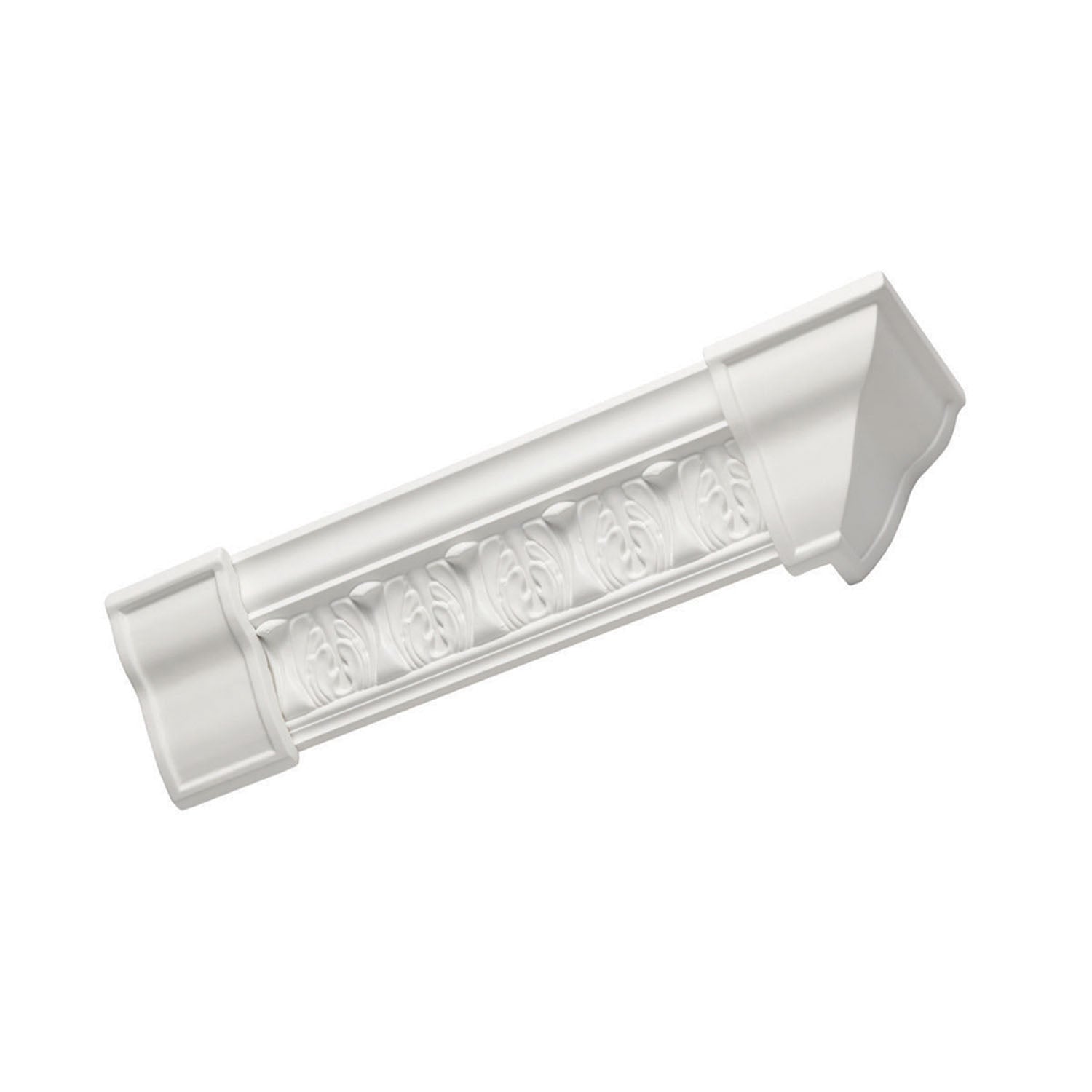 Focal Point Lighting 22453 Accessories Anthenian Leaves Connector- 4 1/8 Decor White