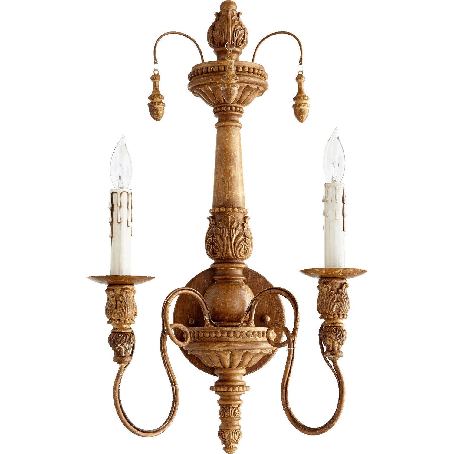Quorum Salento 5506-2-94 Wall Sconce Light - French Umber