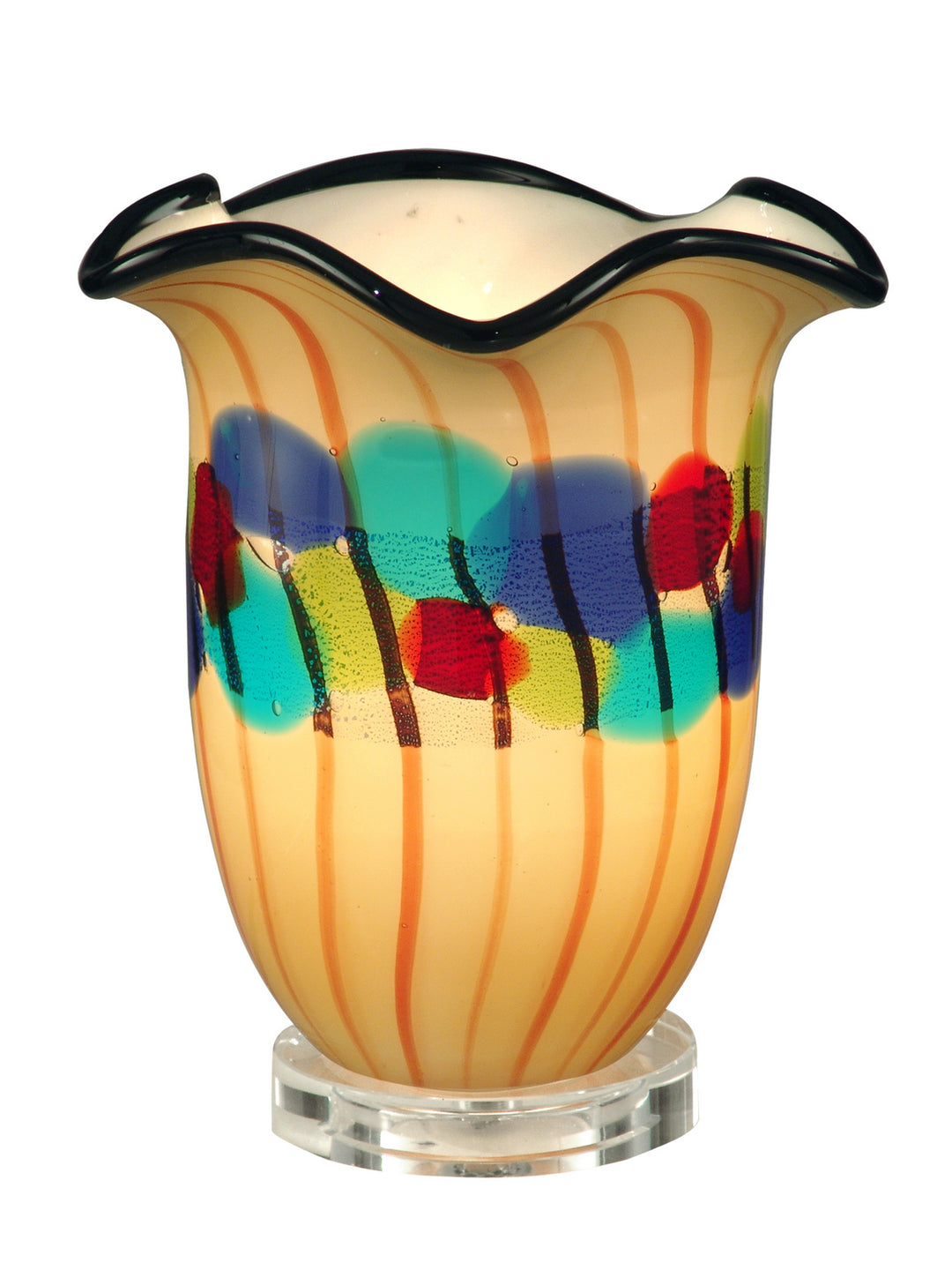 Dale Tiffany AA12118 Favrile Art Glass Lamp Clear