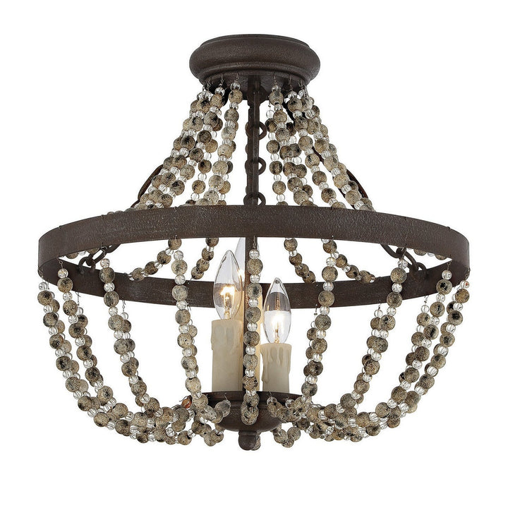 Savoy House Mallory 6-7403-3-39 Ceiling Light - Fossil Stone