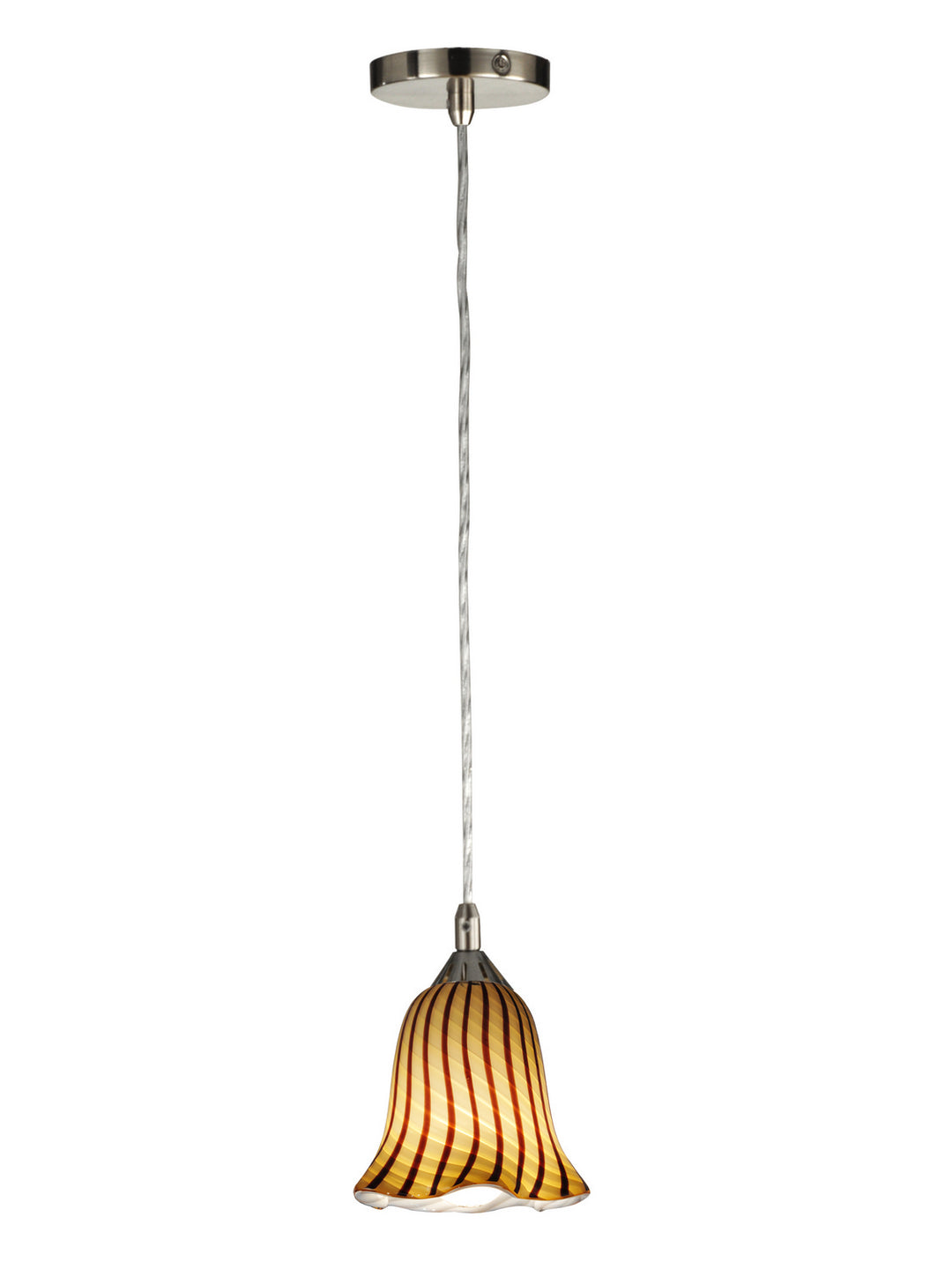 Dale Tiffany Valley Glen AH14193 Pendant Light - Satin Nickel,  try hanging in multiples over a breakfast bar,  nook or kitchen island for a stunning display. "/