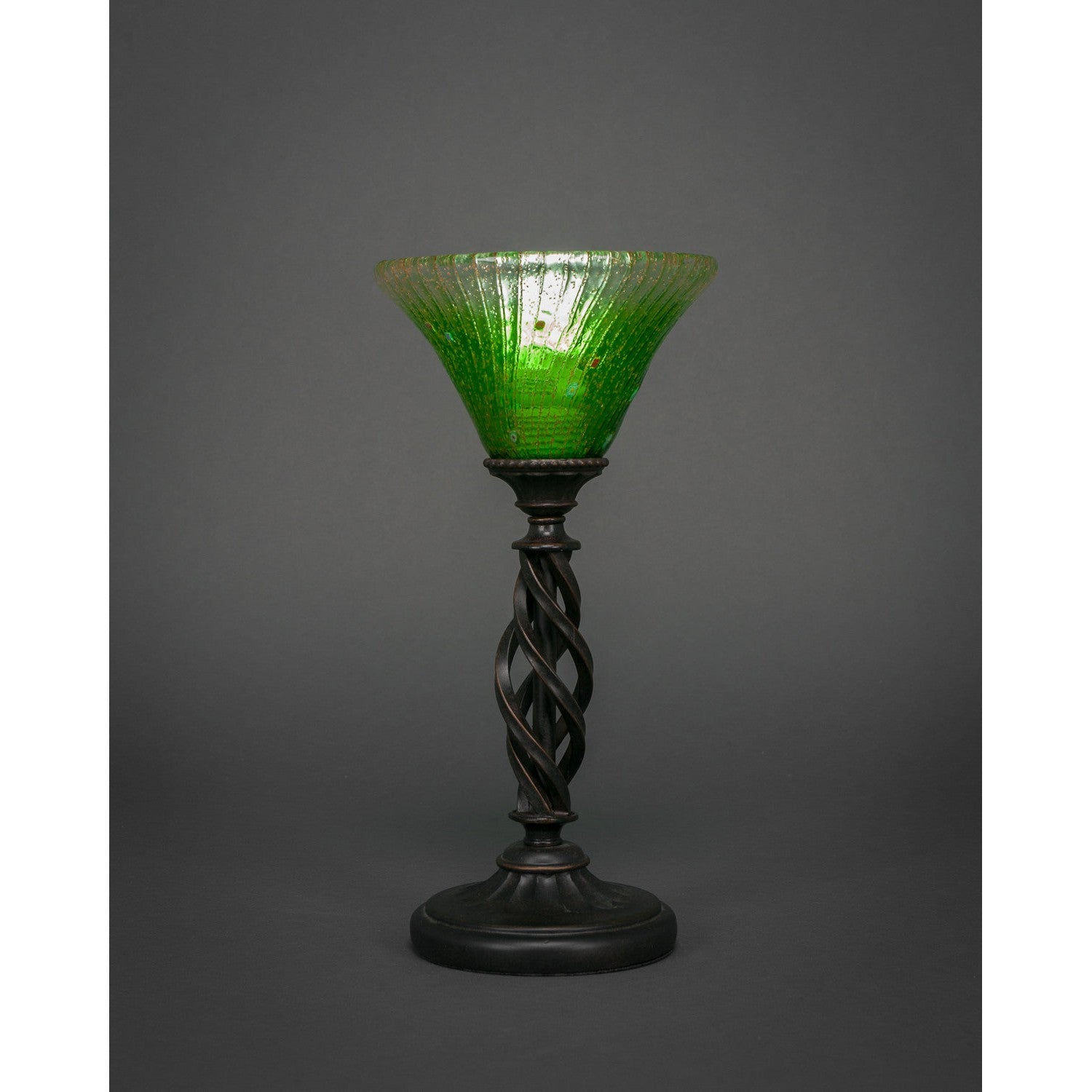 Toltec Lighting 61-DG-753  Elegant Lamp Dark Granite