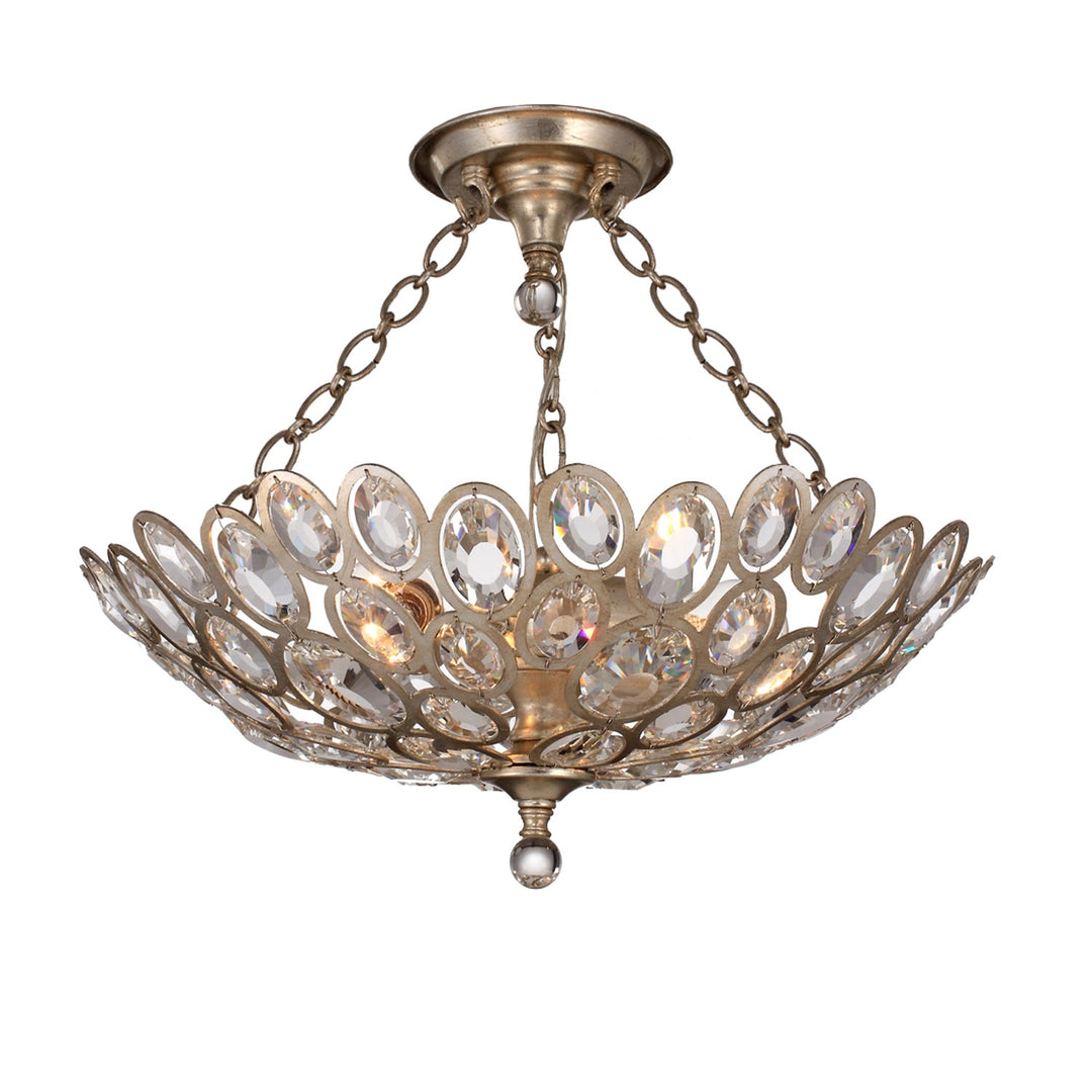 Crystorama Lighting 7584-DT_CEILING Sterling  Distressed Twilight
